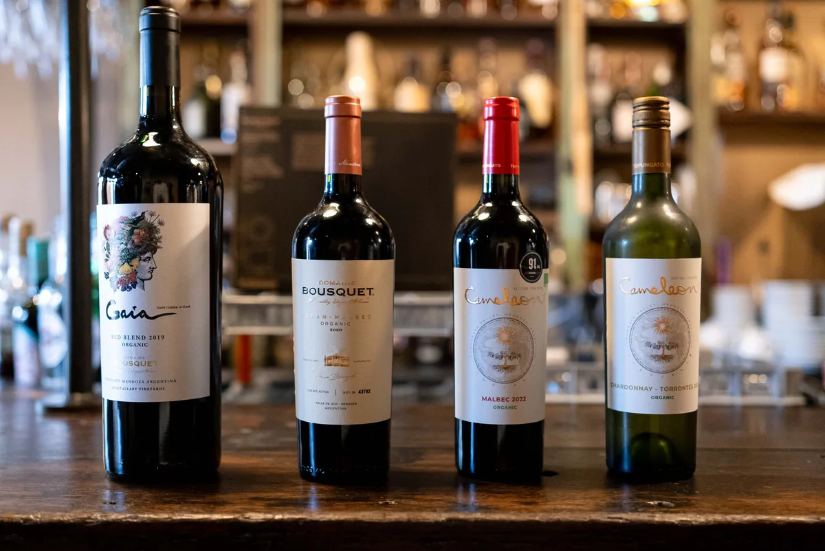 Bouteilles argentines El Nacional Bordeaux